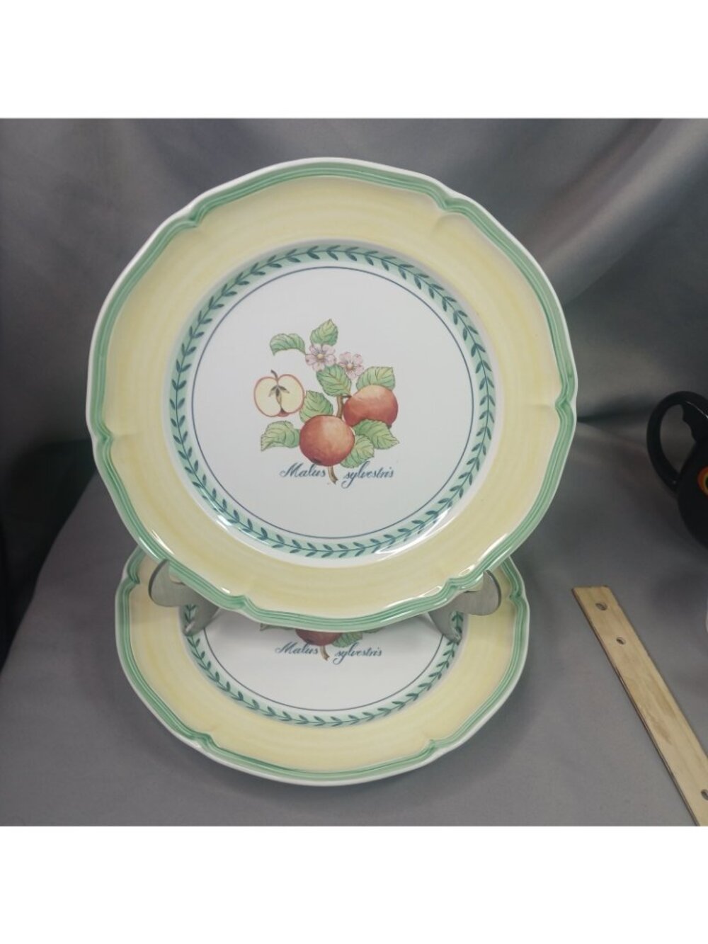 Villeroy & Boch French Garden Valence 2 Dinner Plates Vitro Porcelain - Picture 14 of 16